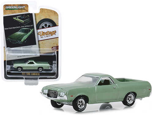 1972 Ford Ranchero Light Green \New Ford Ranchero‚Ä¶The Pickup Car!\"