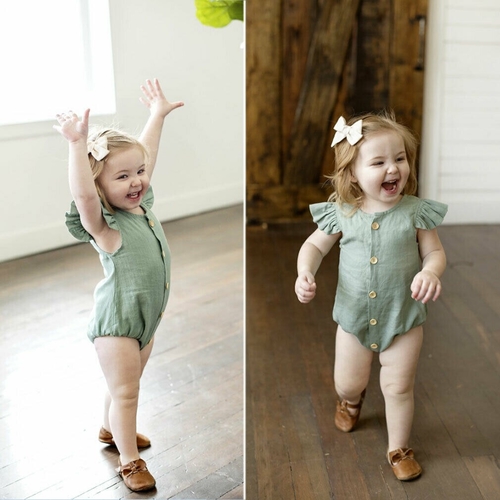 Style Newborn Baby Girls Spring Summer