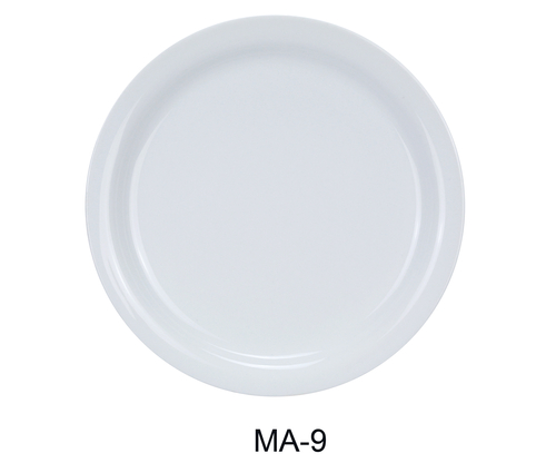 Yanco MA-9 Mayor 9.75" Narrow Rim Dinner Plate