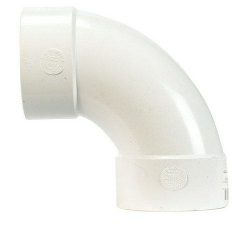 Plastic Trends P255 3 in. Long Turn Bend