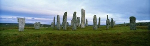 Calanais Standing Stones  Isle of Lewis  Outer Hebrides  Scotland. Pos