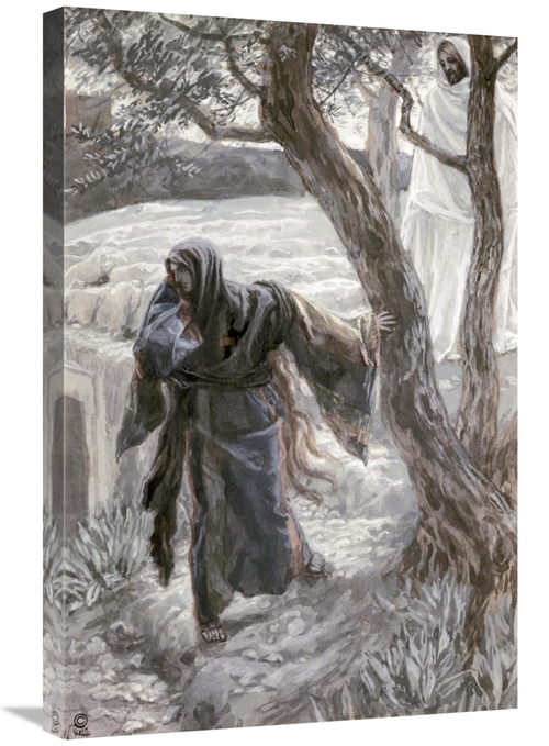 Global Gallery GCS-280252-30-142 30 in. Christ Appears to Mary Magdale