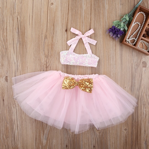 Little Girls Summer Skirt Clothing Set Newborn