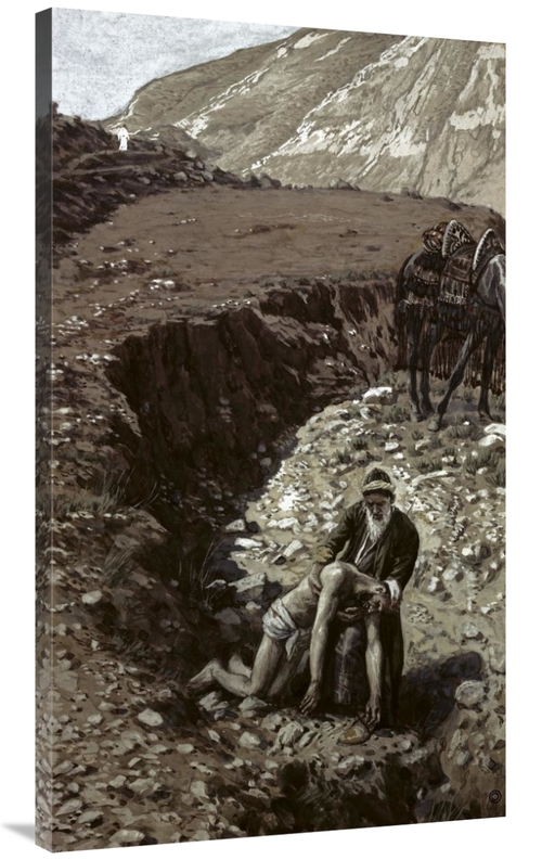 Global Gallery GCS-280319-44-142 44 in. Good Samaritan Art Print - Jam