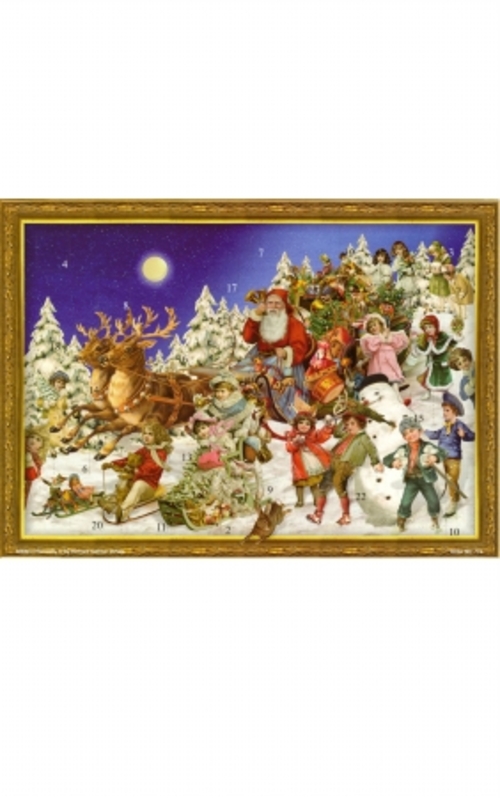 SELL ADV771 Sellmer Advent - Santa and Sleigh
