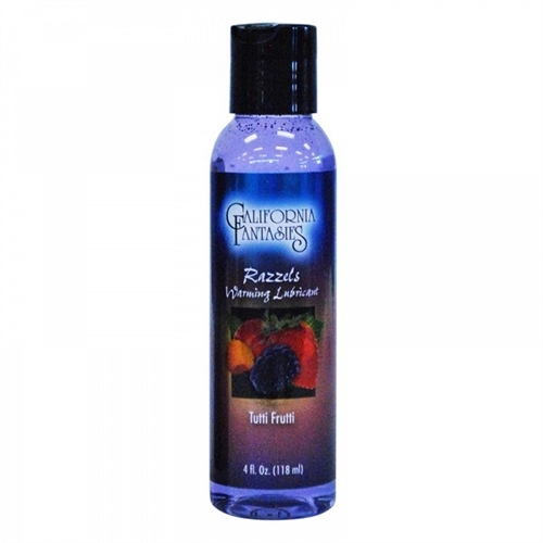 Razzels Warming Lubricant - Tutti Frutti - 4 Oz.