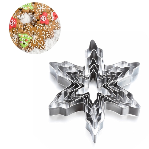 5pcs/set Stainless Steel DIY Biscuit Fondant