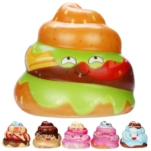 Kawaii Squishy Toy Cake Poo Squishy Slow Rising