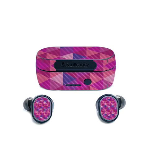 MightySkins CF-SKSE-Pink Kaleidoscope Carbon Fiber Skin for Sesh True 