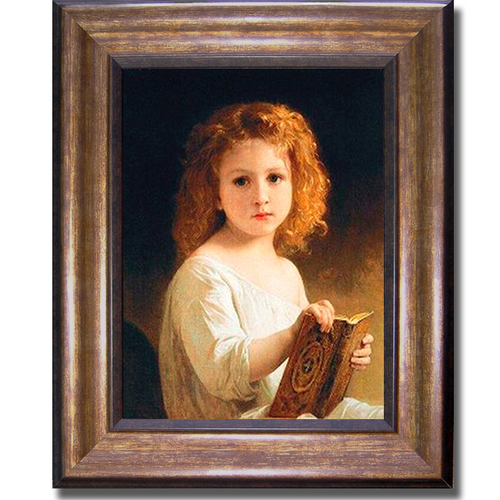 Artistic Home Gallery 1114590BR Story Book By Bouguereau Premium Bronz