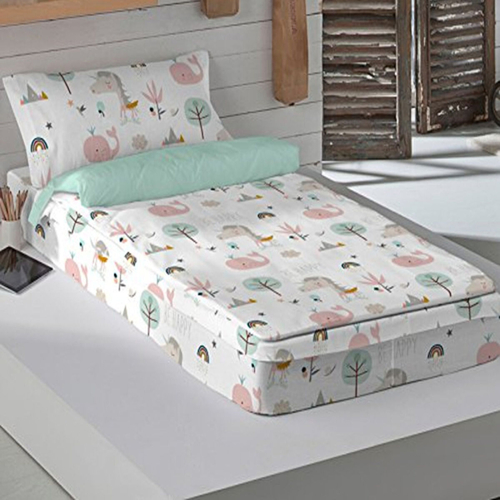 Quilt Cover without Filling Rainbowland Haciendo el Indio 90 x 190 cm