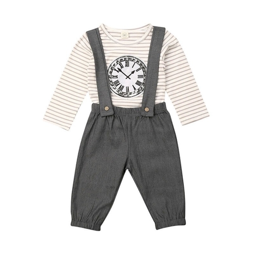 Autumn Casual Kids Baby Boy Clothes Outfits