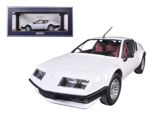 1981 Renault Alpine A310 White 1/18 Diecast Model Car by Norev