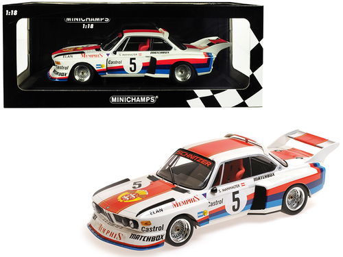 BMW 3.5 CSL #5 Sepp Manhalter Winner Havirov International (1977)