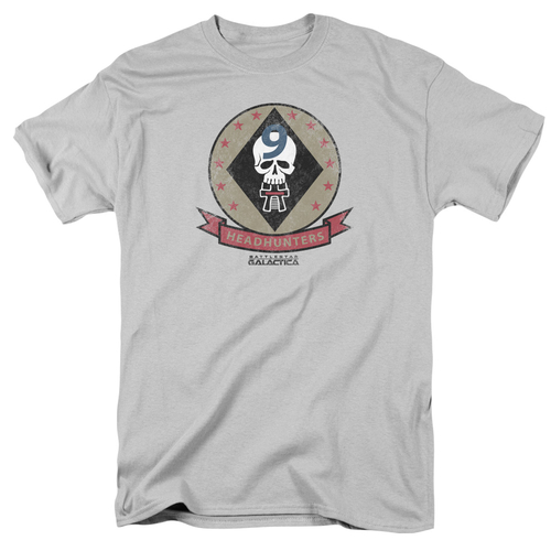 Trevco BSG283-AT-1 BSG Headhunters Badge-S by S Adult Short Sleeve Shi