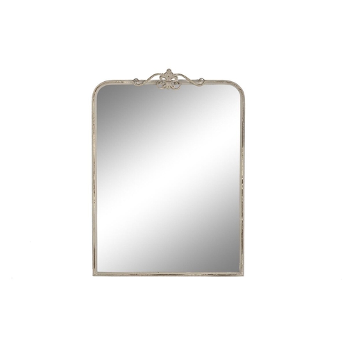 Wall mirror DKD Home Decor Metal White (60 x 3,5 x 85 cm)