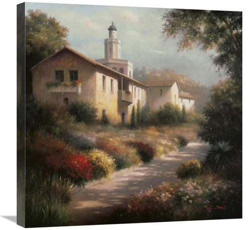 Global Gallery GCS-132736-2424-142 24 x 24 in. Walkway Art Print - D. 