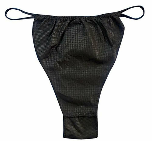 Dukal Thong Panties. Case of 1000 Spa Undergarments. Disposable Thongs