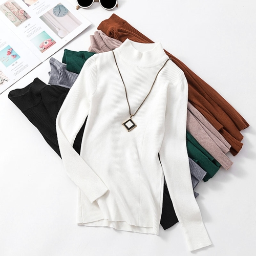 Women Slim Korean Sweater Pullovers