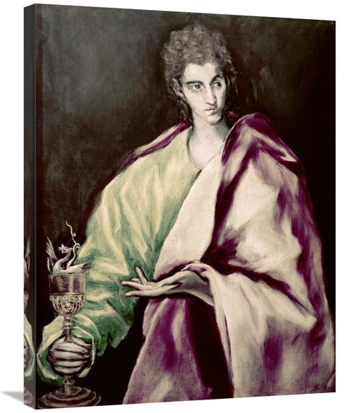 Global Gallery GCS-277485-30-142 30 in. St. John the Evangelist Art Pr