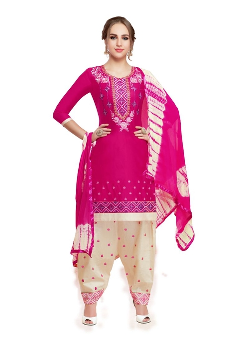 Generic Women's Pure Cotton Salwar Material