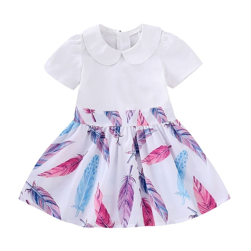 Summer Dress Toddler Kid Baby Girl Short