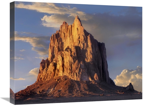 18 x 24 in. Shiprock, the Basalt Core of An Extinct Volcano, N