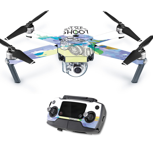 MightySkins DJMAVPRO-Eat Sleep Shoot Skin Decal Wrap for DJI Mavic - E