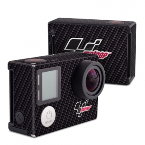 DecalGirl GPH4-MOTOGPCL GoPro Hero4 Black Skin - MotoGP Carbon Logo