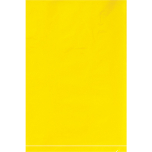 Box Partners PB440Y 6 x 9 in. 2 Mil Yellow Flat Poly Bags - Pack of 10