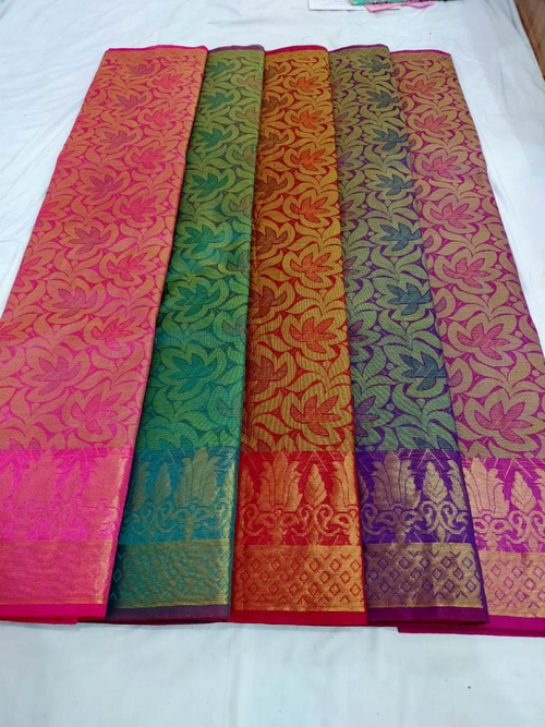 Women's Patola Saree Pack Of 5 Multicolor