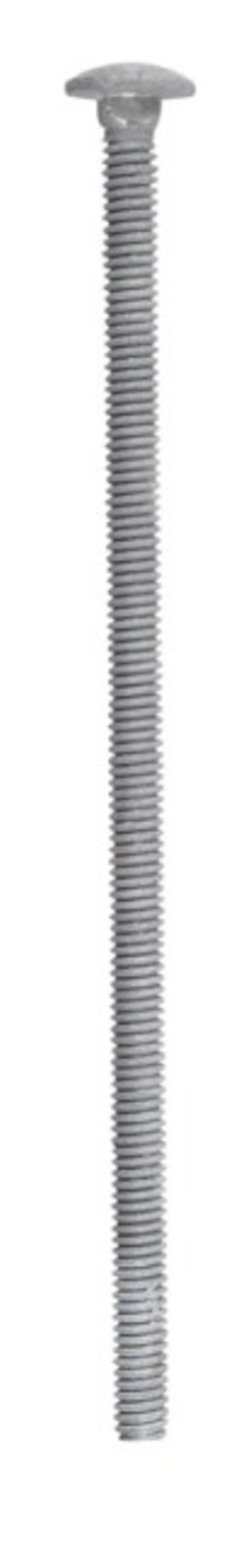 Hillman 812530 0.25 x 6 in. Hot Dipped Galvanized Carriage Screw Bolt