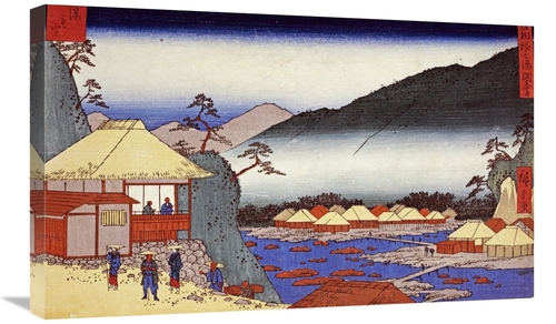 Global Gallery GCS-266553-30-142 30 in. Seven Hot Springs at Hakone Ar