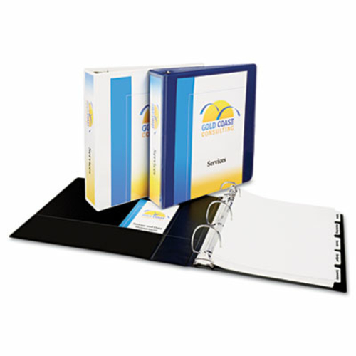 Avery 17031 Durable Vinyl EZ-TURN Ring View Binder  11 x 8-1/2  2&