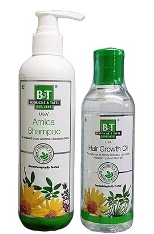 Arnica Shampoo 250 ml+BT Boericke and Tafel Hair Growth Oil 200 ml