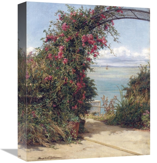 Global Gallery GCS-267414-16-142 16 in. A Garden by the Sea Art Print 