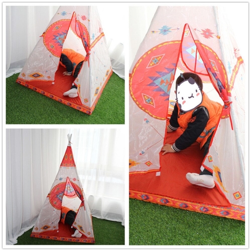 Folding Children Kids Play Indian Tent