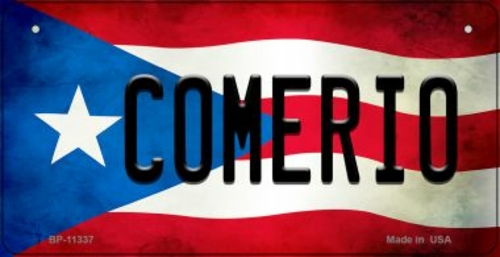 Smart Blonde BP-11337 3 x 6 in. Comerio Puerto Rico State Flag Novelty