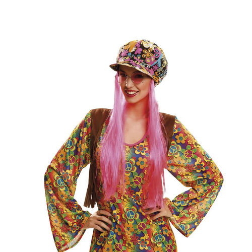 Cap with Wig My Other Me (59 cm) Hippie