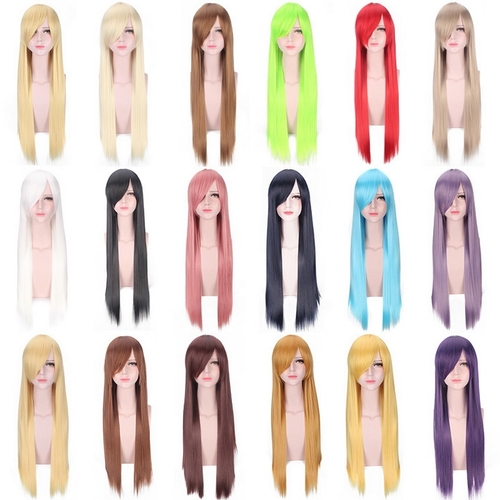 Main High Quality Anime Long Straight Cosplay Wig With image