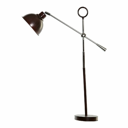 Desk Lamp DKD Home Decor Brown Silver Metal (55 x 16 x 72 cm)