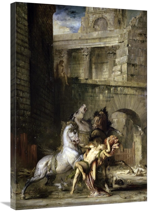 Global Gallery GCS-278776-36-142 36 in. Les Chevaux De Diomede Art Pri