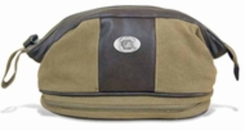 South Carolina Toiletry Bag Waxed Canvas, 12 x 7 x 7