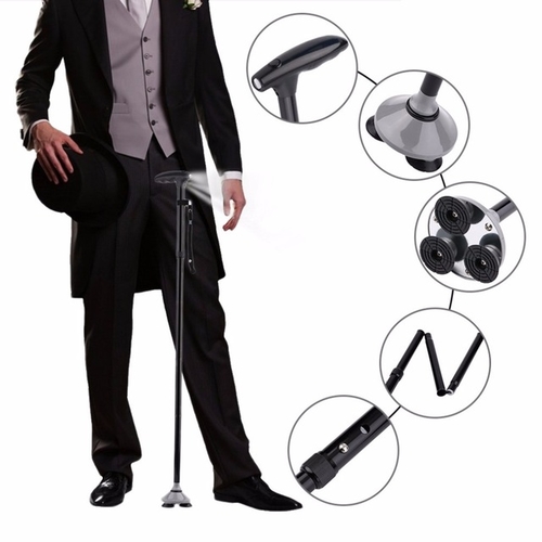 Multifunction Magic Cane Buddy Folding Walking