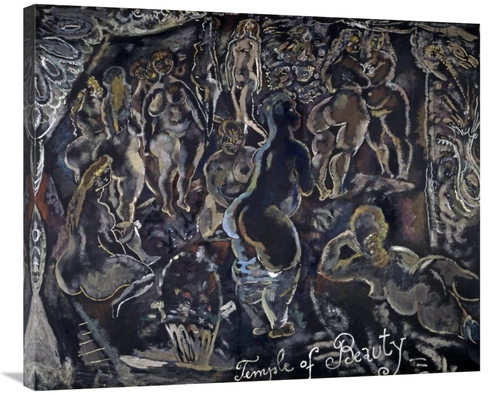 Global Gallery GCS-282651-36-142 36 in. Temple of Beauty Art Print - J