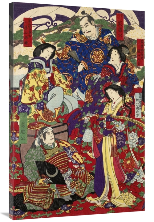 Global Gallery GCS-281177-44-142 44 in. Tokugawa Leyasu & Tokugawa Hid