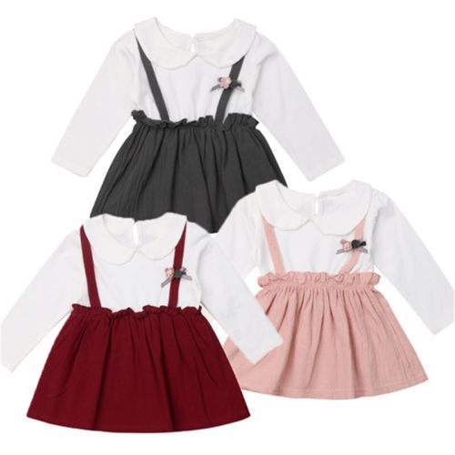 Pudcoco Fashion Girls Flowers Toddler Baby Girls