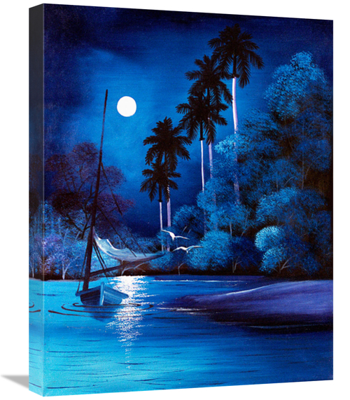 Global Gallery GCS-477308-1824-142 18 x 24 in. Blue Acres Art Print - 