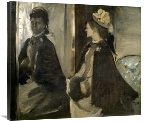 Global Gallery GCS-277334-36-142 36 in. Portrait of Mrs. Jeantaud in t