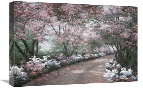 Global Gallery GCS-393974-1624-142 16 x 24 in. Azalea Walk Art Print -